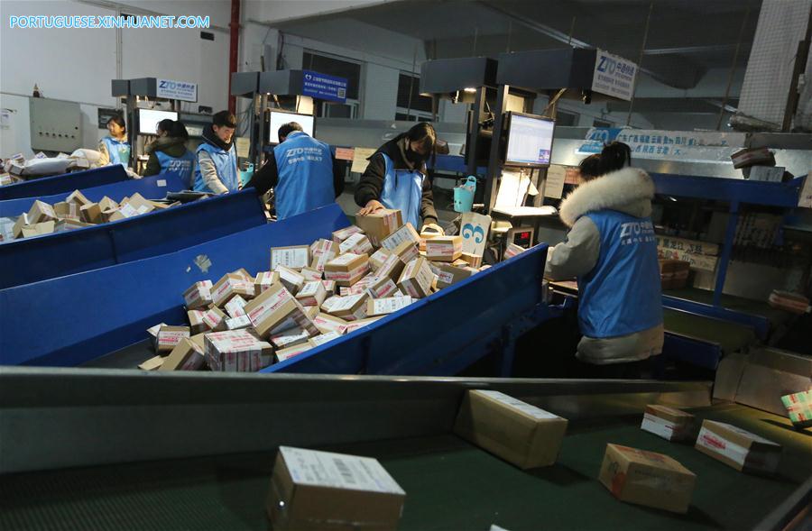 #CHINA-E-COMMERCE-ONLINE SHOPPING-LOGISTICS (CN)