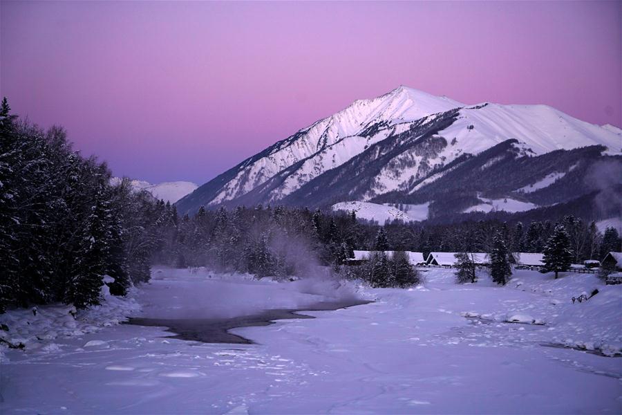 CHINA-XINJIANG-KANAS-WINTER VIEW (CN)