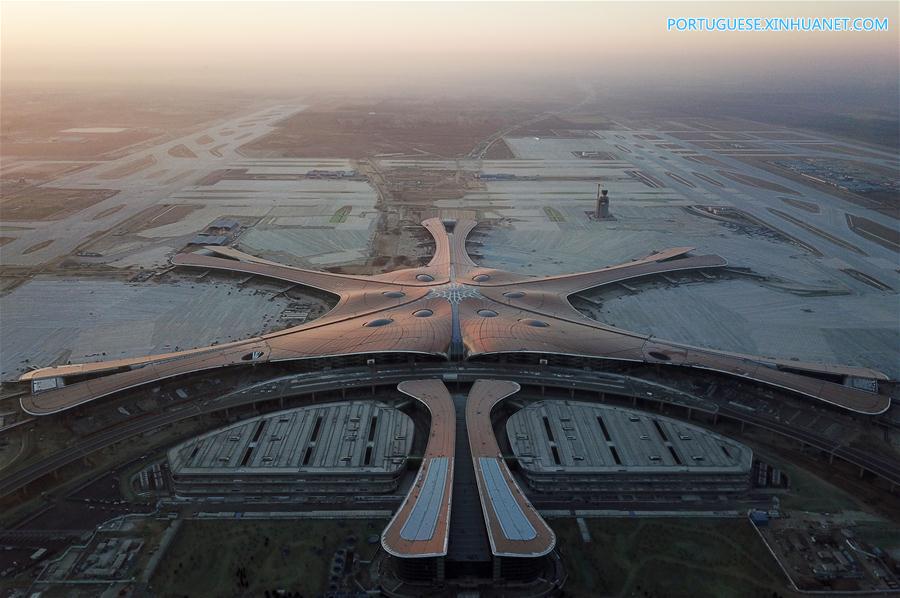 CHINA-BEIJING-NEW AIRPORT-FACADE(CN)