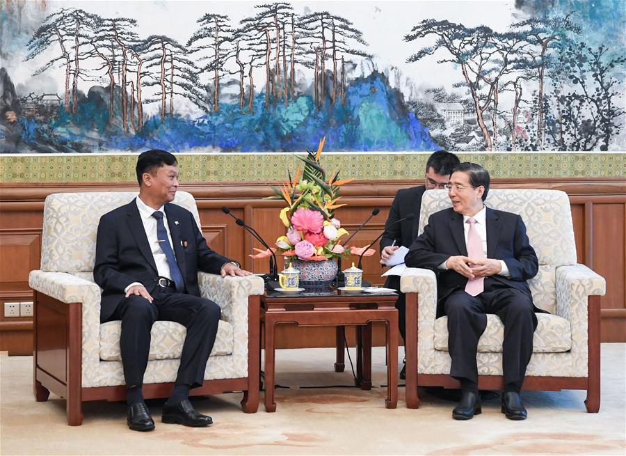 CHINA-BEIJING-GUO SHENGKUN-MYANMAR-KYAW SWE-MEETING (CN)