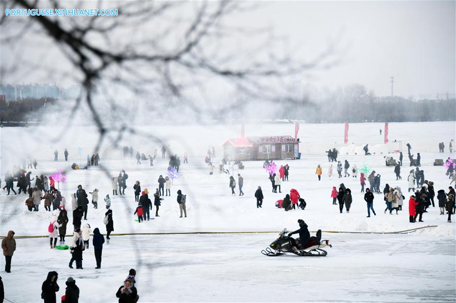 CHINA-HARBIN-NEW YEAR HOLIDAY-CELEBRATION (CN)