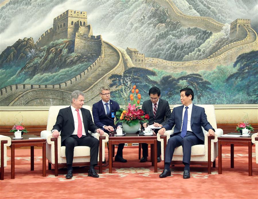 CHINA-BEIJING-LI ZHANSHU-NIINISTO-MEETING (CN)