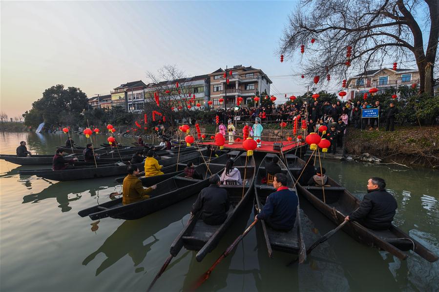 CHINA-ZHEJIANG-LUNAR NEW YEAR-FOLK OPERA (CN)