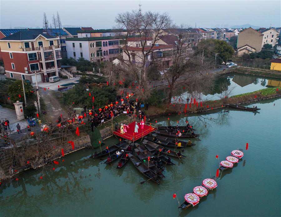 CHINA-ZHEJIANG-LUNAR NEW YEAR-FOLK OPERA (CN)