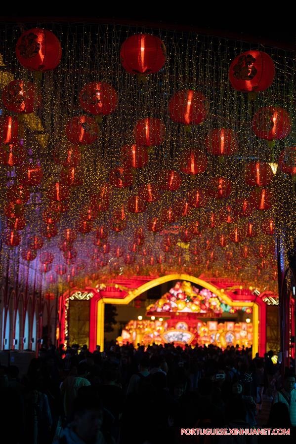 CHINA-MACAO-SPRING FESTIVAL-LANTERN DECORATION(CN)