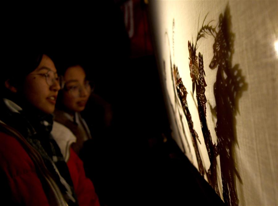 #CHINA-GANSU-DINGXI-SPRING FESTIVAL-SHADOW PUPPETRY (CN)