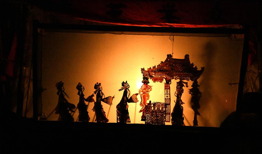 #CHINA-GANSU-DINGXI-SPRING FESTIVAL-SHADOW PUPPETRY (CN)