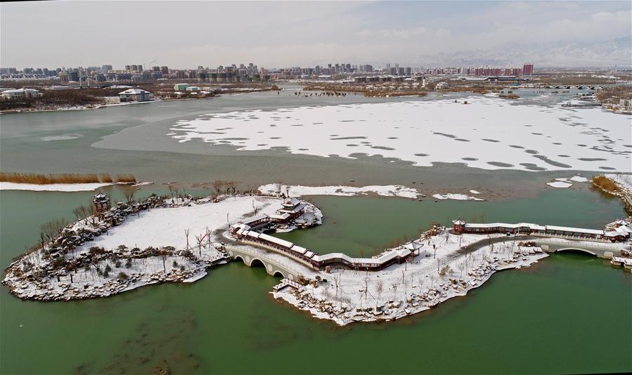 CHINA-AERIAL VIEW-SNOW (CN)