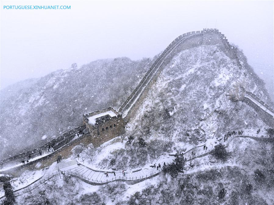 CHINA-BEIJING-GREAT WALL-SNOW (CN)