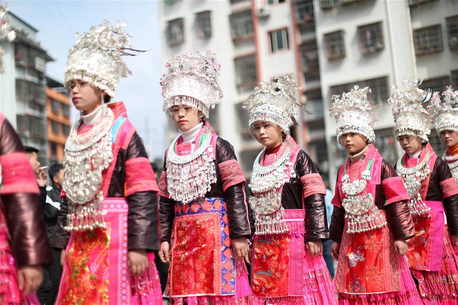 #CHINA-GUIZHOU-QIANDONGNAN-POVERTY RELIEF-MIAO PEOPLE-RELOCATION (CN)
