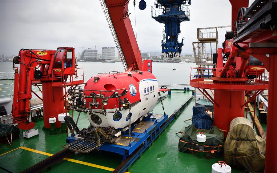 CHINA-HAINAN-SANYA-MANNED SUBMERSIBLE-RETURN (CN)