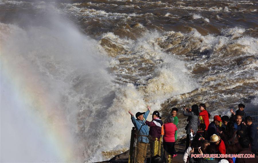 #CHINA-SHANXI-HUKOU WATERFALL(CN)
