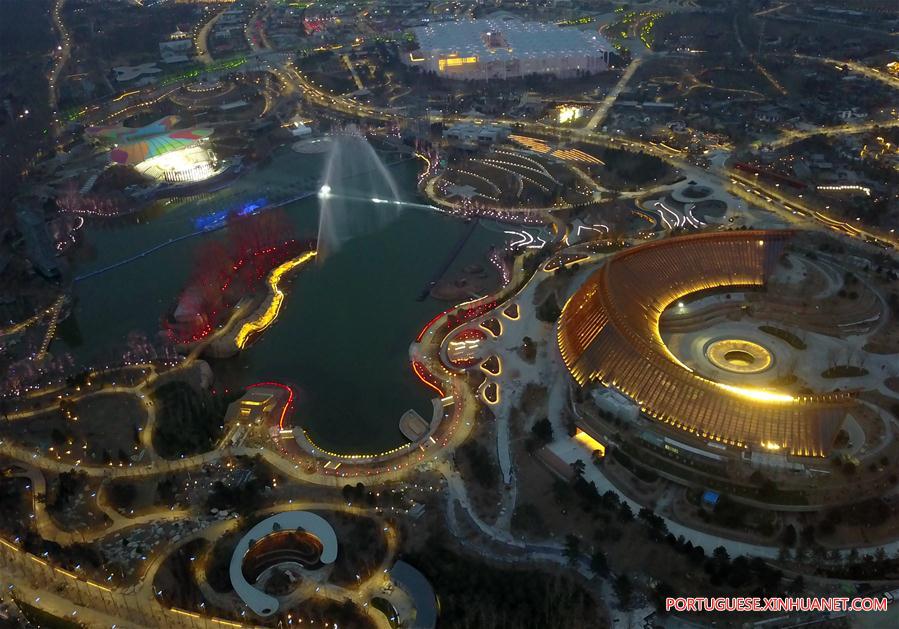 CHINA-BEIJING-HORTICULTURAL EXPO-NIGHT VIEW (CN)