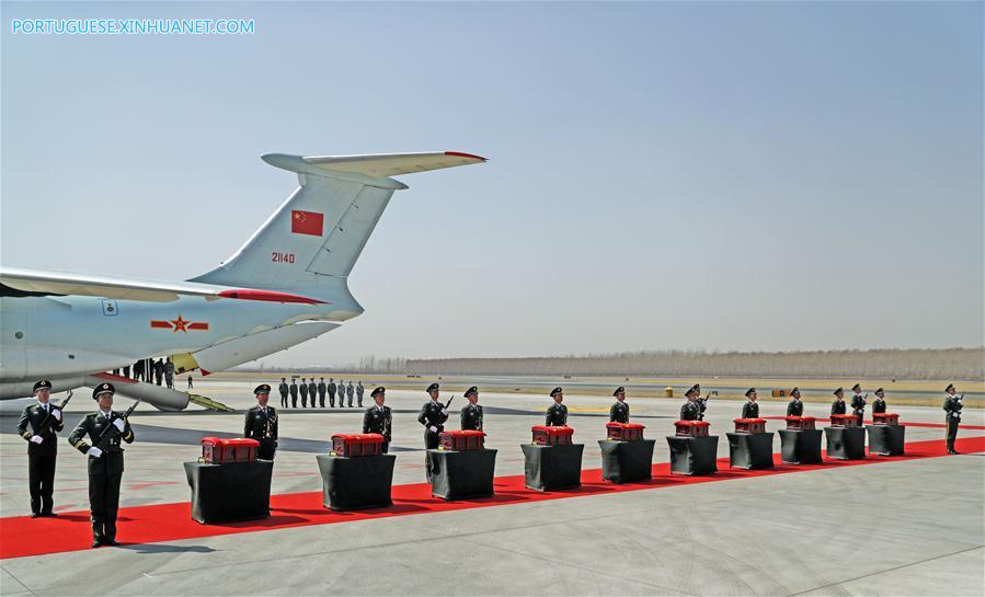 CHINA-SHENYANG-CPV SOLDIERS-REMAINS-RETURN (CN)