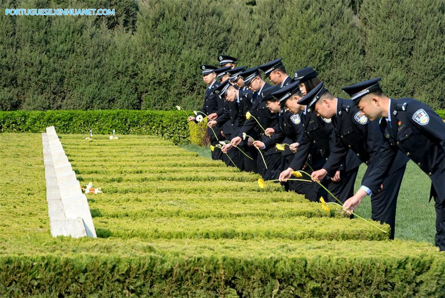 CHINA-QINGMING-REVOLUTIONARY MARTYRS-COMMEMORATION (CN)