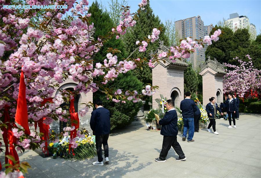 CHINA-QINGMING-REVOLUTIONARY MARTYRS-COMMEMORATION (CN)