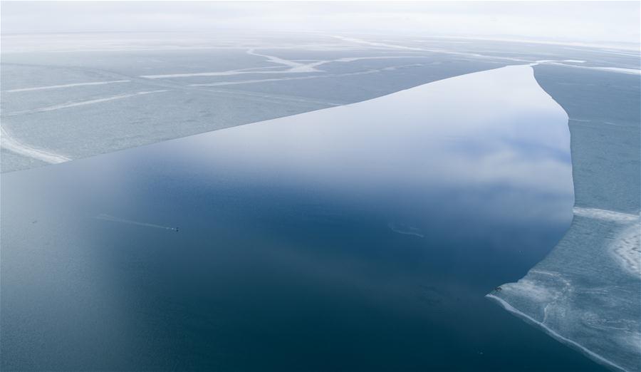 CHINA-QINGHAI LAKE-SPRING-MELT (CN)