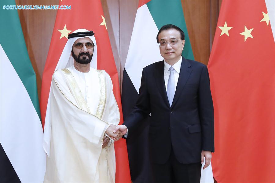 (BRF)CHINA-BEIJING-LI KEQIANG-UAE VICE PRESIDENT-MEETING (CN)