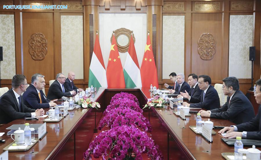 (BRF)CHINA-BEIJING-LI KEQIANG-HUNGARIAN PM-MEETING (CN)