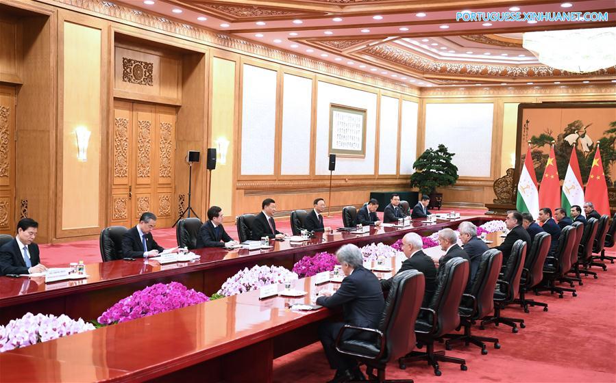 CHINA-BEIJING-XI JINPING-TAJIK PRESIDENT-MEETING (CN)