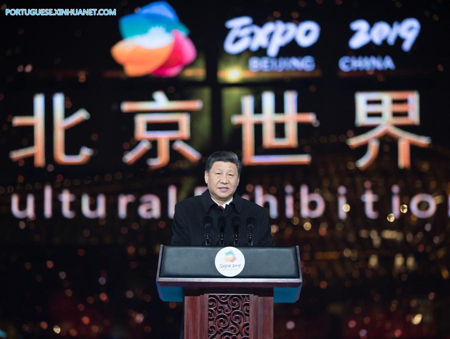 CHINA-BEIJING-XI JINPING-HORTICULTURAL EXPO-OPENING (CN)