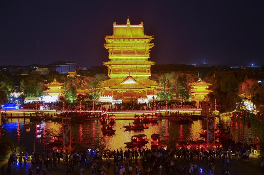 #CHINA-SHANDONG-TAIERZHUANG-NIGHT VIEW (CN)