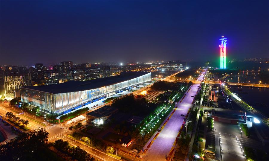 (CDAC) CHINA-BEIJING-CDAC-LIGHT-NIGHT VIEW (CN)
