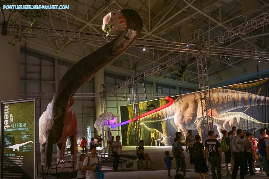 CHINA-GUANGDONG-SCIENCE-DINOSAUR-EXHIBITION (CN)