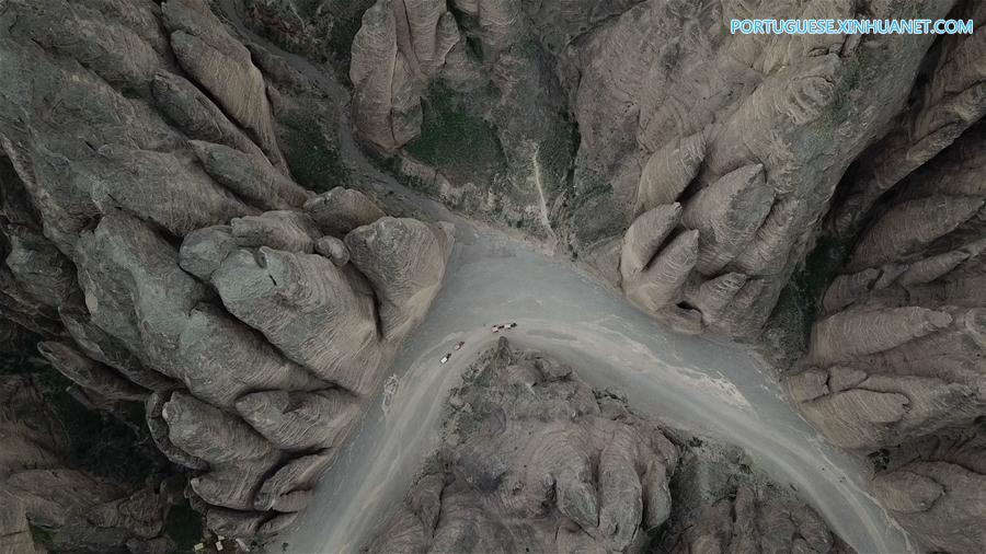 CHINA-GANSU-JINGTAI-DONKEY RIDE-BUSINESS (CN)