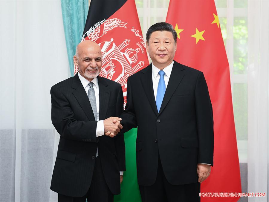 KYRGYZSTAN-BISHKEK-CHINA-AFGHANISTAN-PRESIDENTS-MEETING