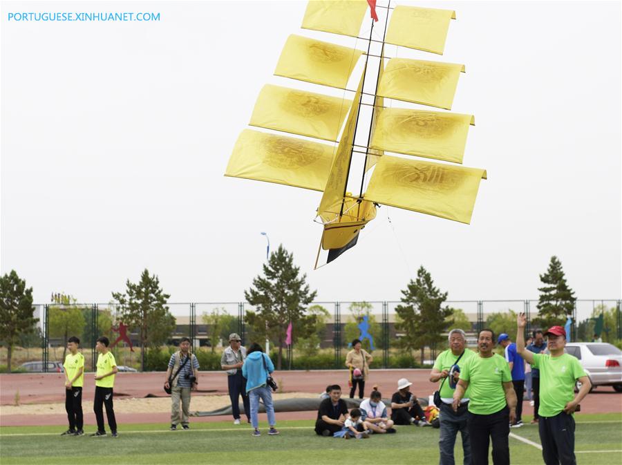 #CHINA-INNER MONGOLIA-BAOTOU-KITE FLYING CONTEST (CN)