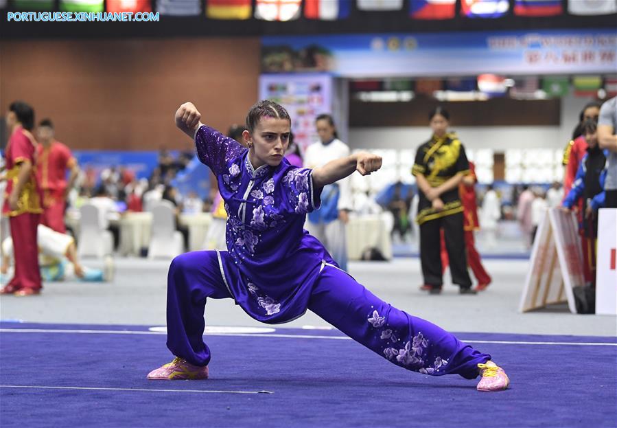 (SP)CHINA-EMEISHAN-KUNGFU-WORLD CHAMPIONSHIPS(CN)