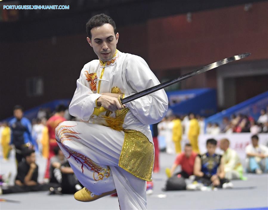 (SP)CHINA-EMEISHAN-KUNGFU-WORLD CHAMPIONSHIPS(CN)