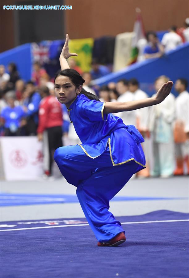 (SP)CHINA-EMEISHAN-KUNGFU-WORLD CHAMPIONSHIPS(CN)