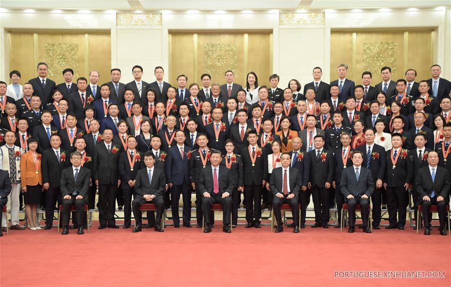 CHINA-BEIJING-XI JINPING-MODEL CIVIL SERVANTS-MEETING (CN)