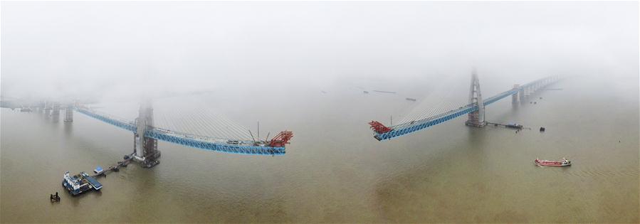 CHINA-JIANGSU-NANTONG-BRIDGE-CONSTRUCTION (CN)