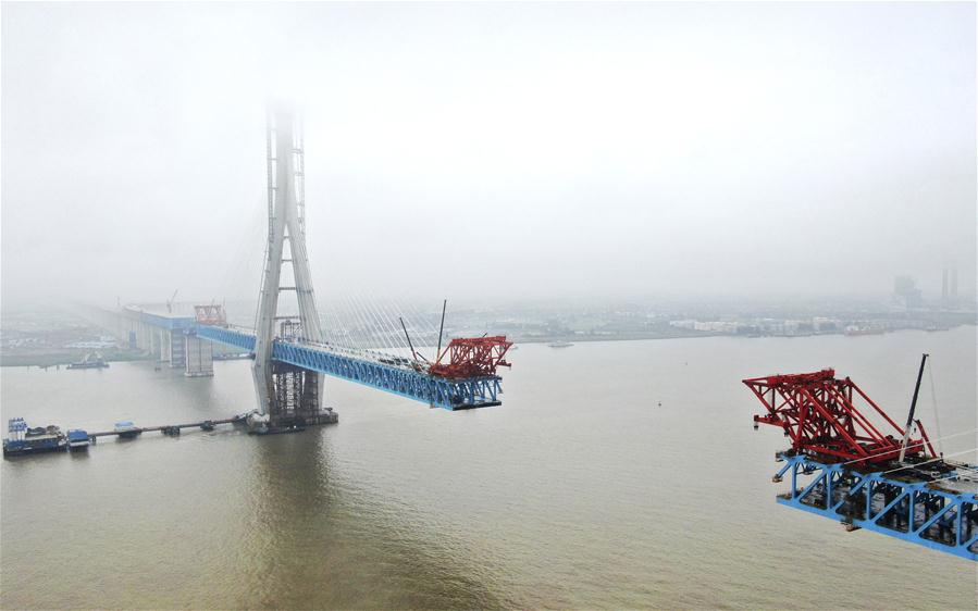 CHINA-JIANGSU-NANTONG-BRIDGE-CONSTRUCTION (CN)