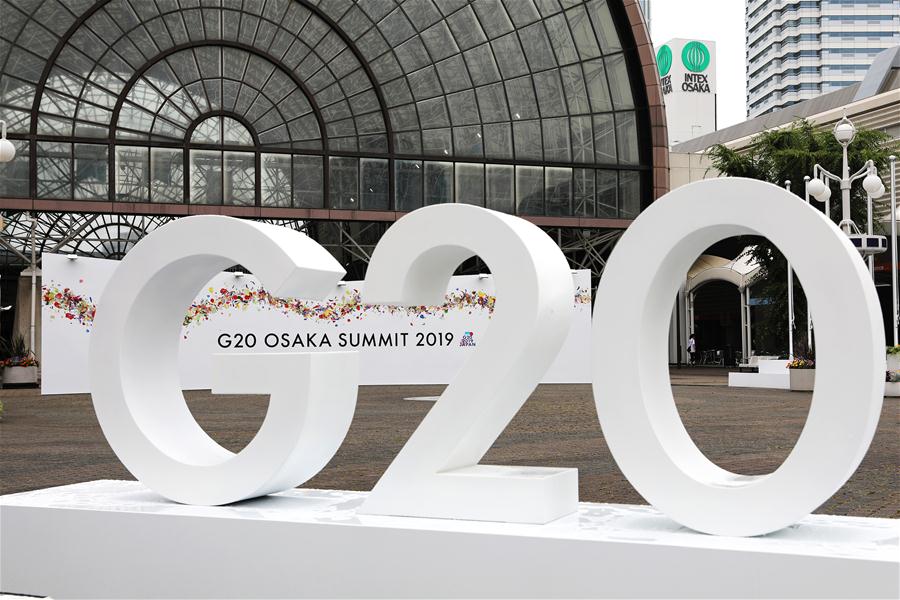 JAPAN-OSAKA-G20-MEDIA CENTER