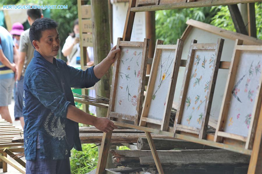 CHINA-GUIZHOU-DANZHAI-TRADITIONAL PAPER MAKING (CN)