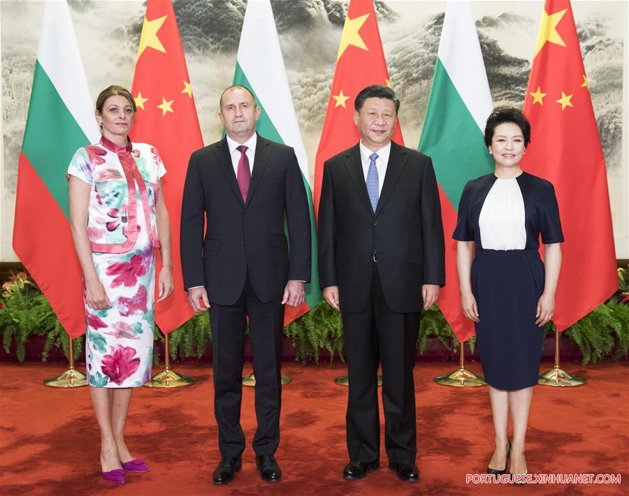 CHINA-BEIJING-XI JINPING-BULGARIAN PRESIDENT-TALKS (CN)