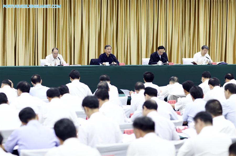 CHINA-XINJIANG-WANG YANG-PAIRING ASSISTANCE-MEETING (CN)
