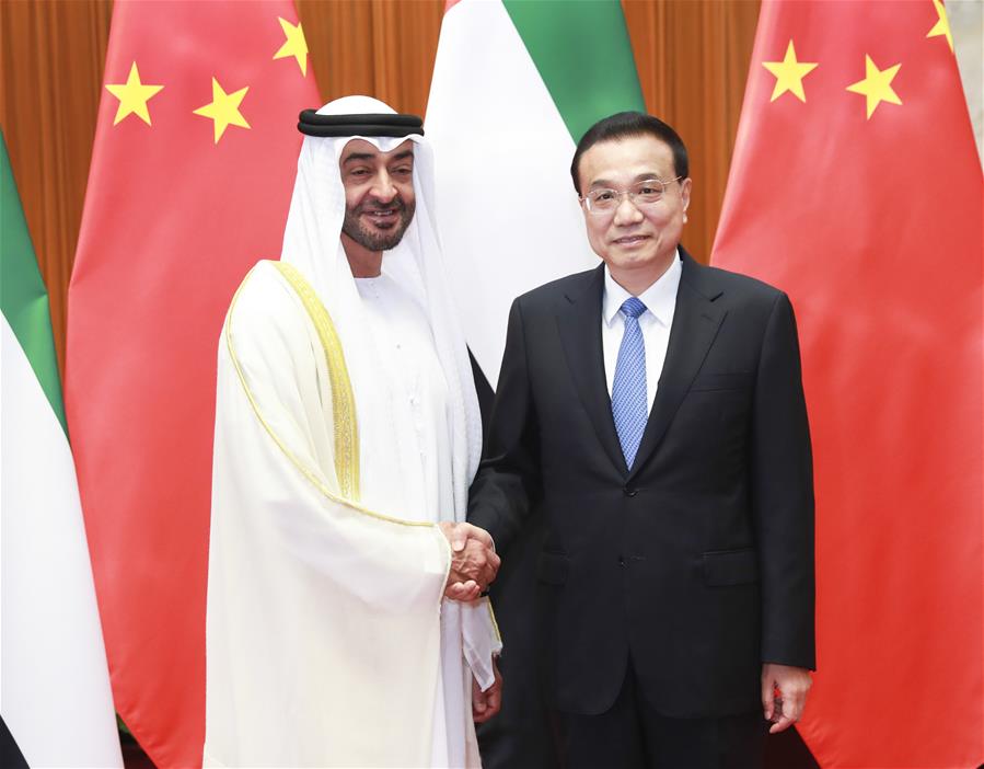 CHINA-BEIJING-LI KEQIANG-CROWN PRINCE OF ABU DHABI-MEETING (CN)