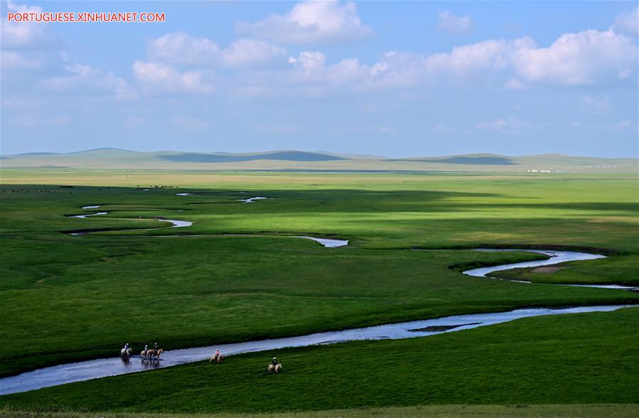 CHINA-INNER MONGOLIA-PASTURE SCENERY (CN)