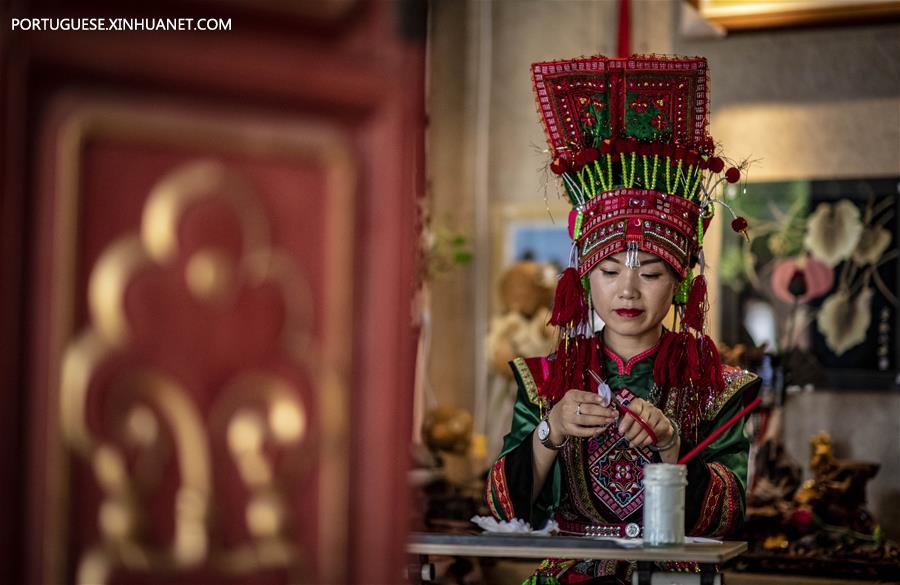 CHINA-YUNNAN-SHIPING-FEATHER ART (CN)