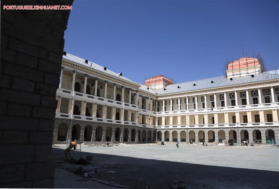 AFGHANISTAN-KABUL-DARUL AMAN PALACE-RECONSTRUCTION
