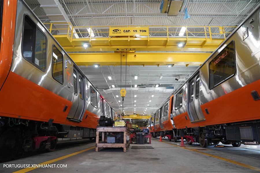 U.S.-BOSTON-CHINA-SUBWAY CARS-OPERATION