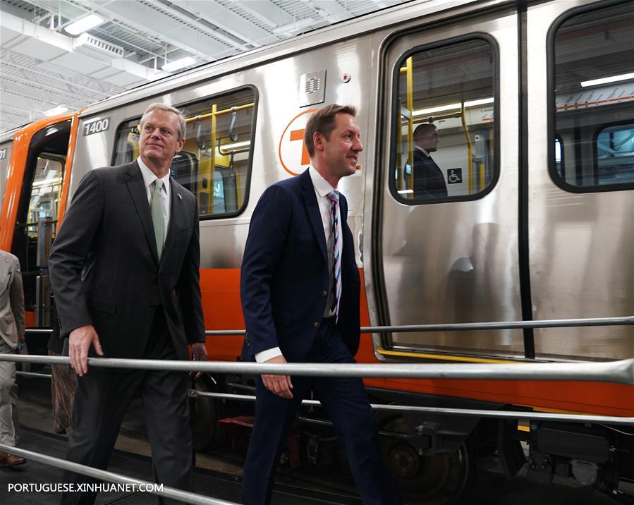 U.S.-BOSTON-CHINA-SUBWAY CARS-OPERATION