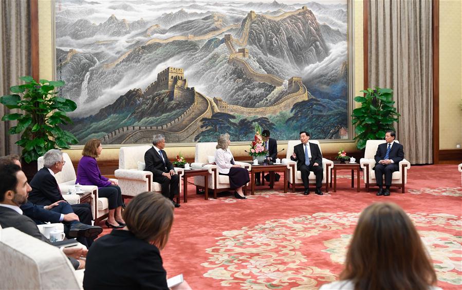 CHINA-BEIJING-WANG CHEN-U.S. HOUSE REPRESENTATIVES-MEETING (CN)