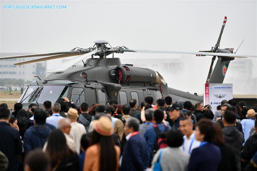 CHINA-TIANJIN-HELICOPTER EXPO-Z-20-DEMO FLIGHT (CN)