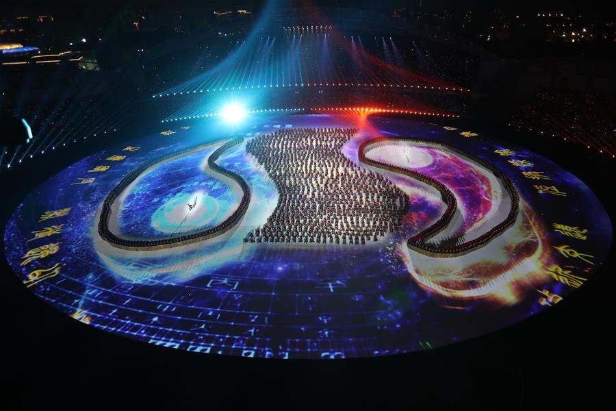 (SP)CHINA-WUHAN-7TH MILITARY WORLD GAMES-OPENING CEREMONY